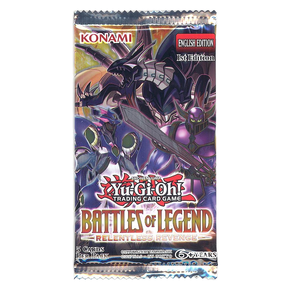 Yu-Gi-Oh Cards - Battles of Legend: Relentless Revenge - Booster Pack (5 Foil Cards)