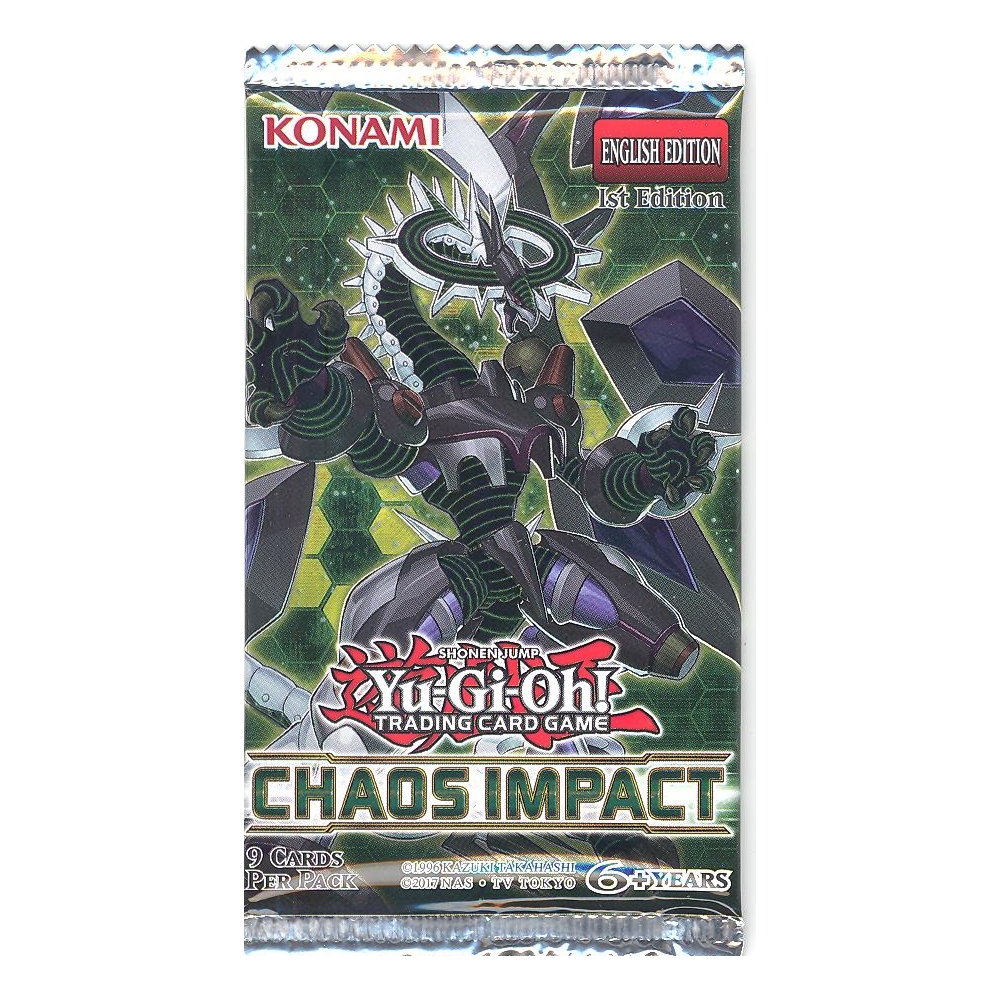 Yu-Gi-Oh Cards - Chaos Impact - Booster PACK (9 Cards)