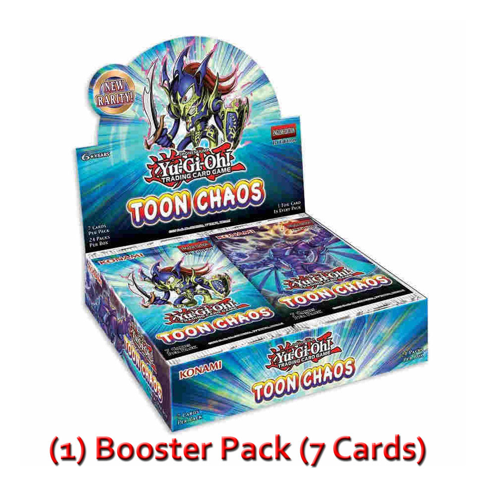 Yu-Gi-Oh Cards - Toon Chaos - Booster PACK (7 Cards)