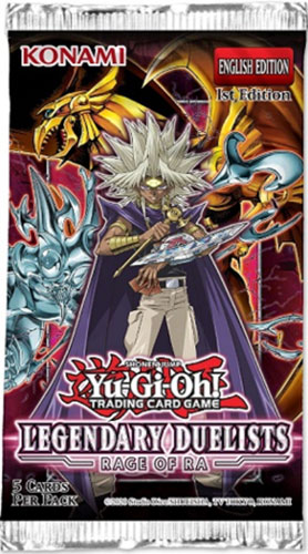 Yu-Gi-Oh Cards - Legendary Duelists: Rage of Ra - Booster Pack (5 Cards)