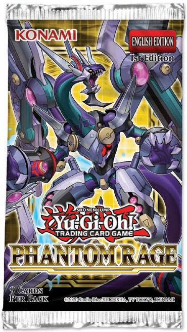 Yu-Gi-Oh Cards - Phantom Rage - Booster PACK (9 Cards)