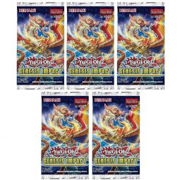 Yu-Gi-Oh Cards - Genesis Impact - Booster PACKS (5 Pack Lot)