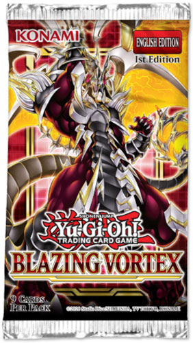Yu-Gi-Oh Cards - Blazing Vortex - Booster PACK (9 Cards)