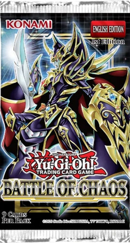 Yu-Gi-Oh Cards - Battle of Chaos - Booster PACK (9 Cards)