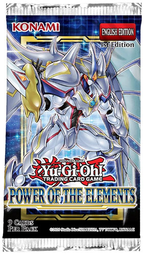 Yu-Gi-Oh Cards - Power of the Elements - Booster PACK (9 Cards
