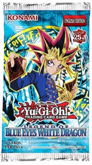 Yu-Gi-Oh Cards - Legend of Blue-Eyes White Dragon (25th Anniversary) - Booster PACK