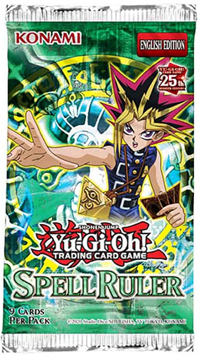 Yu-Gi-Oh Cards - Spell Ruler (25th Anniversary) - Booster PACK