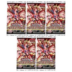 Yu-Gi-Oh Cards - Photon Hypernova - Booster PACKS (5 Pack Lot)