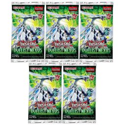 Yu-Gi-Oh Cards - Duelist Nexus - Booster PACKS (5 Pack Lot)