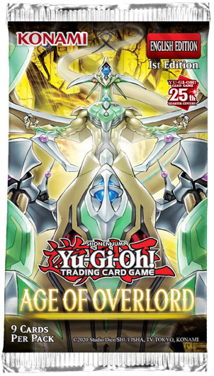 Yu-Gi-Oh Cards - Age of Overlord - Booster PACK (9 Cards)