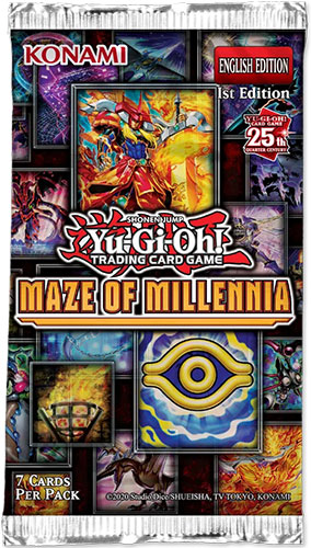 yu-gi-oh ccg: booster box: maze of millennia 401 Games Canada - Yugioh - Sleeved Pack From the mesmerizing power of Pegasus Eye of Illusion to the unseen evil of Clorless Display 24 boosters maze of