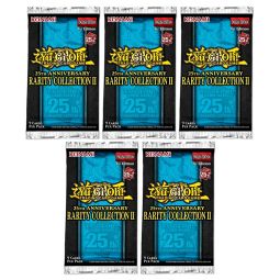 Yu-Gi-Oh Cards - 25th Anniversary Rarity Collection 2 - Booster PACKS [5 Pack Lot]