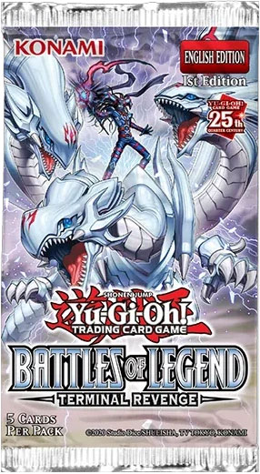 Yu-Gi-Oh Cards - Battles of Legend: Terminal Revenge - BOOSTER PACK [5 Cards]