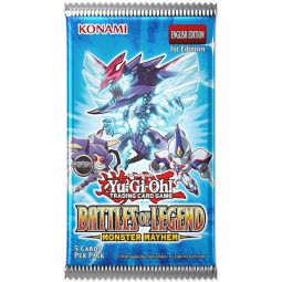 Yu-Gi-Oh Cards - Battles of Legend: Monster Mayhem [BLMM] - BOOSTER PACK [5 Foil Cards]