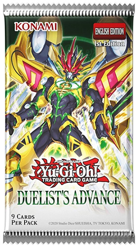 Yu-Gi-Oh Cards - Duelist's Advance - BOOSTER PACK [9 Cards