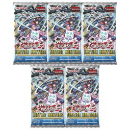 Yu-Gi-Oh Cards - Justice Hunters - BOOSTER PACKS [5 Pack Lot]