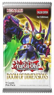 Yu-Gi-Oh Cards - Doom of Dimensions - BOOSTER PACK [9 Cards]
