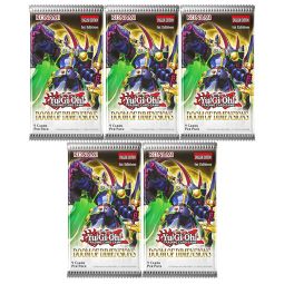 Yu-Gi-Oh Cards - Doom of Dimensions - BOOSTER PACKS [5 Pack Lot]