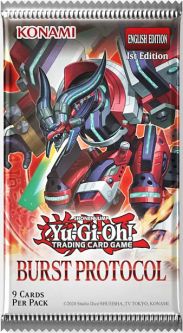 Yu-Gi-Oh Cards - Burst Protocol - BOOSTER PACK [9 Cards]
