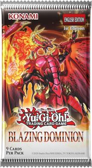 Yu-Gi-Oh Cards - Blazing Dominion - BOOSTER PACK [9 Cards]