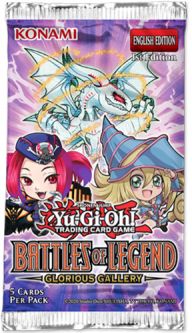 Yu-Gi-Oh Cards - Battles of Legend: Glorious Gallery - BOOSTER PACK [5 Foil Cards]