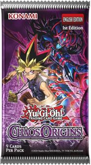 Yu-Gi-Oh Cards - Chaos Origins - BOOSTER PACK [9 Cards]