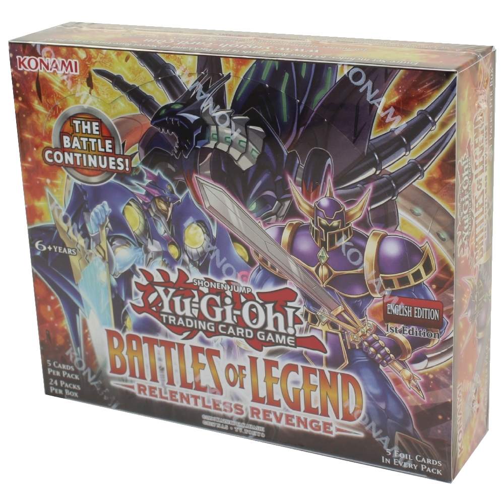 Yu-Gi-Oh Cards - Battles of Legend: Relentless Revenge - Booster Box (24 Packs)