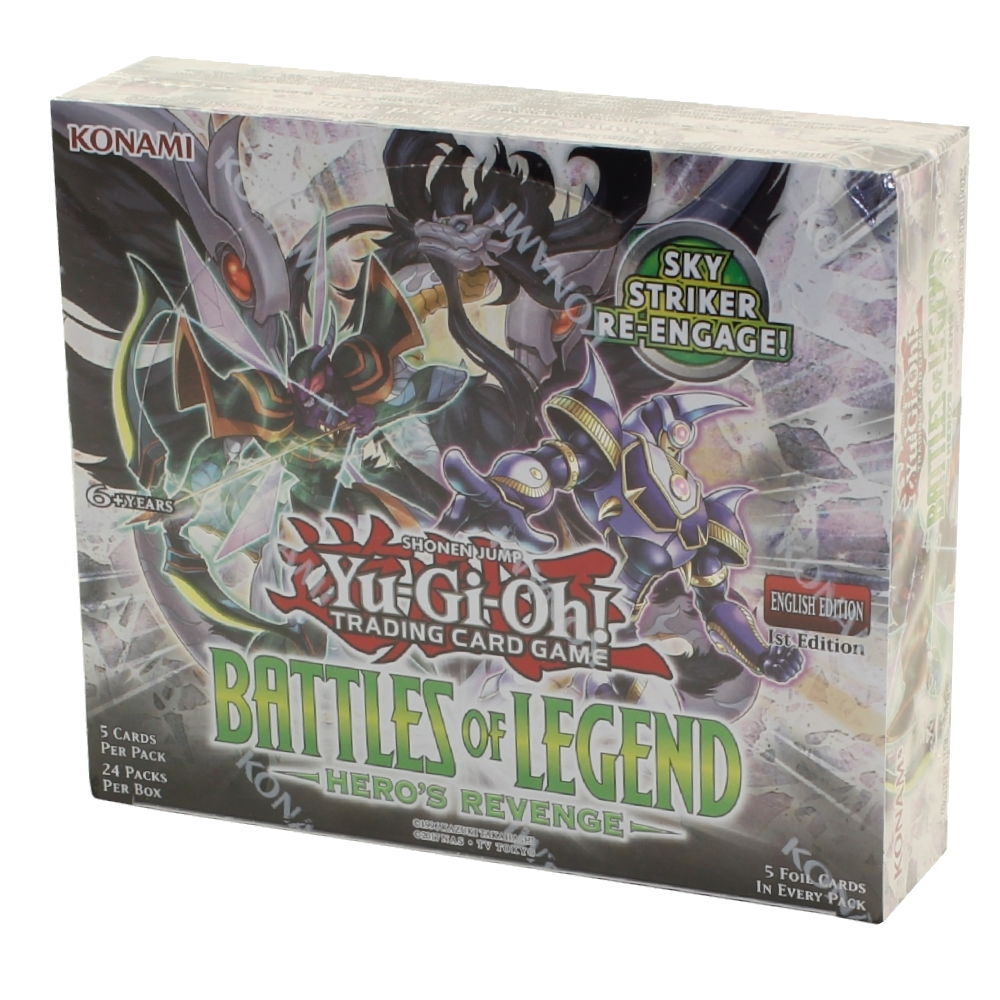 Yu-Gi-Oh Cards - Battles of Legend: Hero's Revenge - Booster BOX (24 Packs)