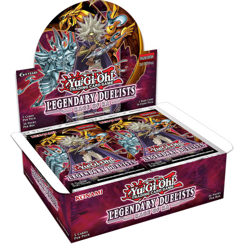 Yu-Gi-Oh Cards - Legendary Duelists: Rage of Ra - Booster BOX (36 Packs)