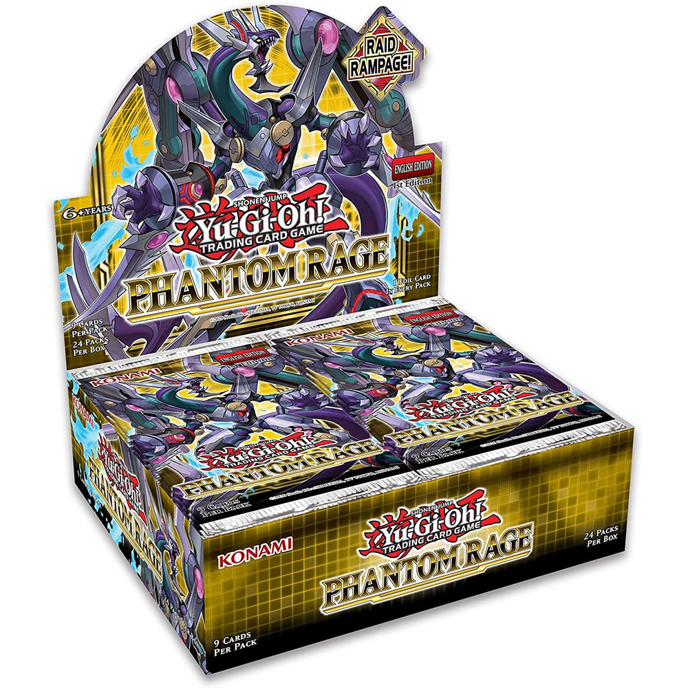 Yu-Gi-Oh Cards - Phantom Rage - Booster BOX (24 Packs)