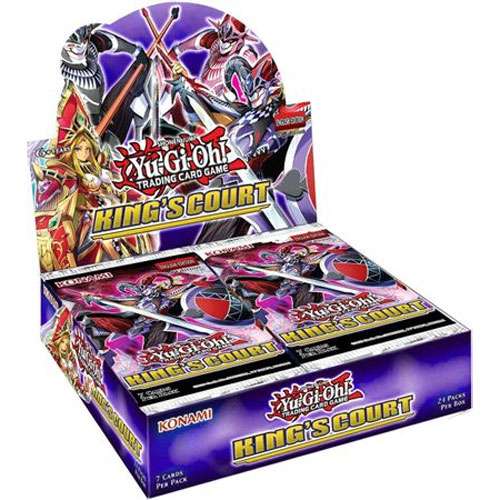 Yu-Gi-Oh Cards - King's Court - Booster BOX (24 Packs)