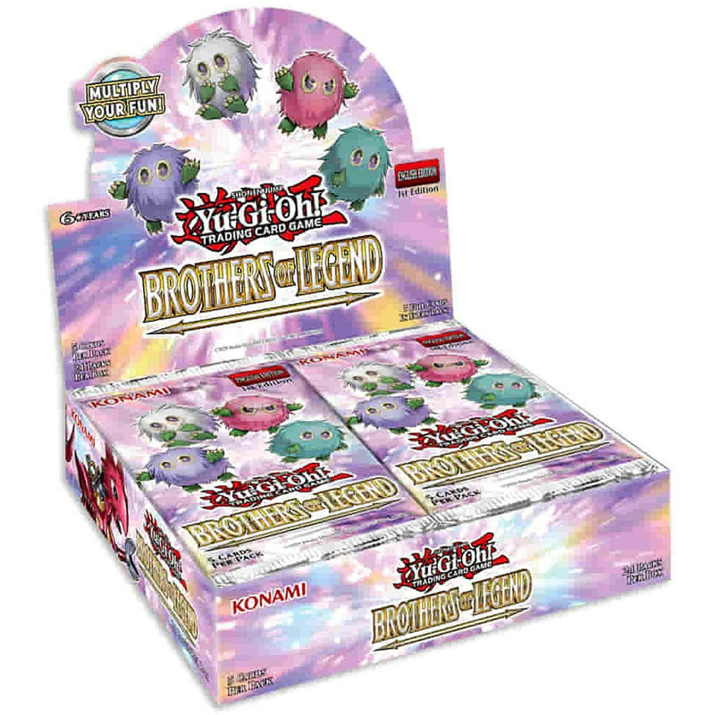 Yu-Gi-Oh Cards - Brothers of Legend - Booster BOX (24 Packs)