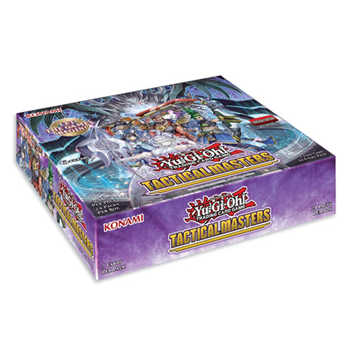 Yu-Gi-Oh Cards - Tactical Masters - Booster BOX (24 Packs)