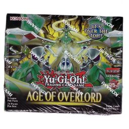 Yu-Gi-Oh Cards - Age of Overlord - Booster BOX (24 Packs)