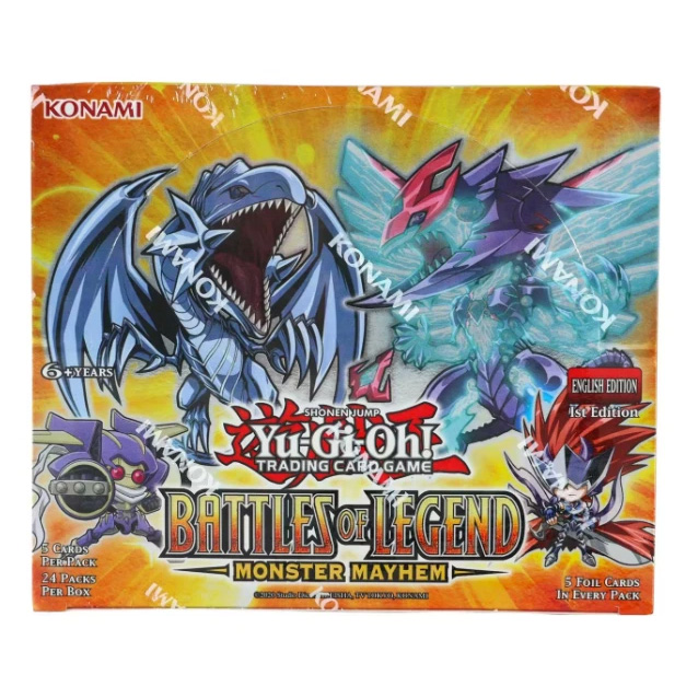 Yu-Gi-Oh Cards - Battles of Legend: Monster Mayhem [BLMM] - BOOSTER BOX [24 Packs]