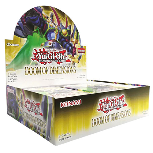 Yu-Gi-Oh Cards - Doom of Dimensions - BOOSTER BOX [24 Packs]