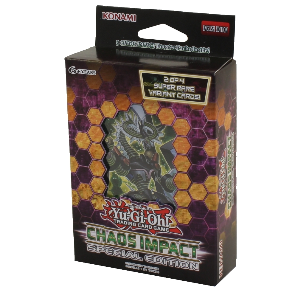 Yu-Gi-Oh Cards - CHAOS IMPACT *Special Edition* (3 Boosters & 2 Foils)