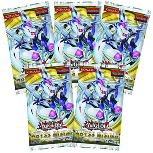 Yu-Gi-Oh Cards - Abyss Rising - Booster Packs (5 Pack Lot)