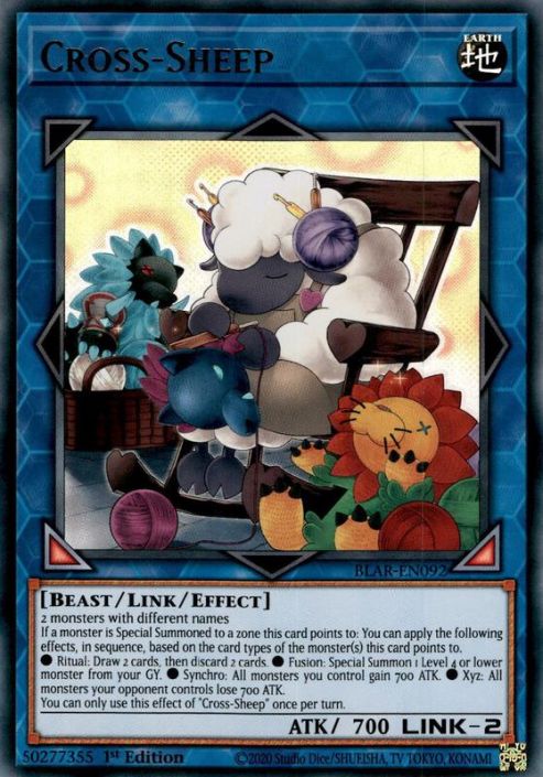 yugioh sheep card YU-GI-OH! - Blue Token (LC04-EN004) - Legendary Collection 4: Joey's World - Limited Edition Sheep once per turn. Frightfur Sheep - FUEN-EN023 -