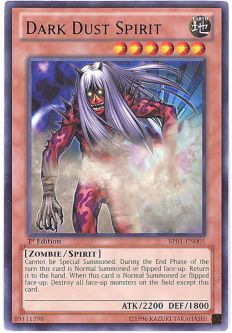 Yu-Gi-Oh Card - BP01-EN005 - DARK DUST SPIRIT (rare)