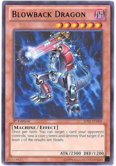 Yu-Gi-Oh Card - BP01-EN008 - BLOWBACK DRAGON (rare)