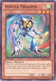 Yu-Gi-Oh Card - BP01-EN199 - VORTEX TROOPER (common)