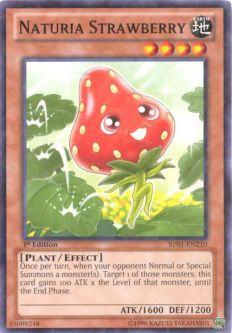 Yu-Gi-Oh Card - BP01-EN210 - NATURIA STRAWBERRY (common)