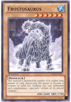 Yu-Gi-Oh Card - BP02-EN003 - FROSTOSAURUS (rare)