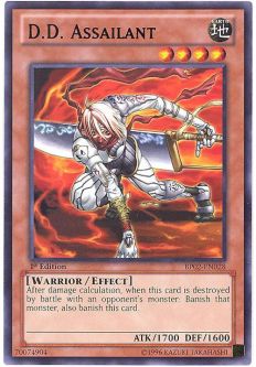 Yu-Gi-Oh Card - BP02-EN028 - D.D. ASSAILANT (rare)
