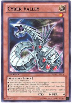 Yu-Gi-Oh Card - BP02-EN059 - CYBER VALLEY (rare)