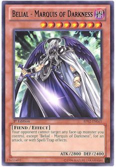 Yu-Gi-Oh Card - BP02-EN061 - BELIAL - MARQUIS OF DARKNESS (rare)