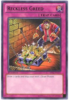 Yu-Gi-Oh Card - BP02-EN175 - RECKLESS GREED (rare)