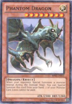 Yu-Gi-Oh Card - BP02-EN065 - PHANTOM DRAGON (rare)