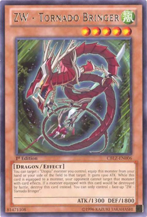 Yu-Gi-Oh Card - CBLZ-EN006 - ZW - TORNADO BRINGER (rare): BBToyStore.com -  Toys, Plush, Trading Cards, Action Figures & Games online retail store shop  sale